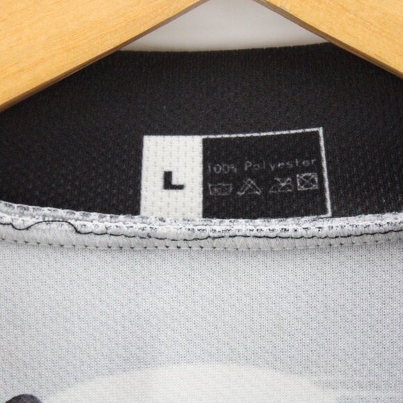 Castelli Cycling Jersey Mens Black Full Zip Short Sleeve Outdoor Size Large L - Picture 6 of 9